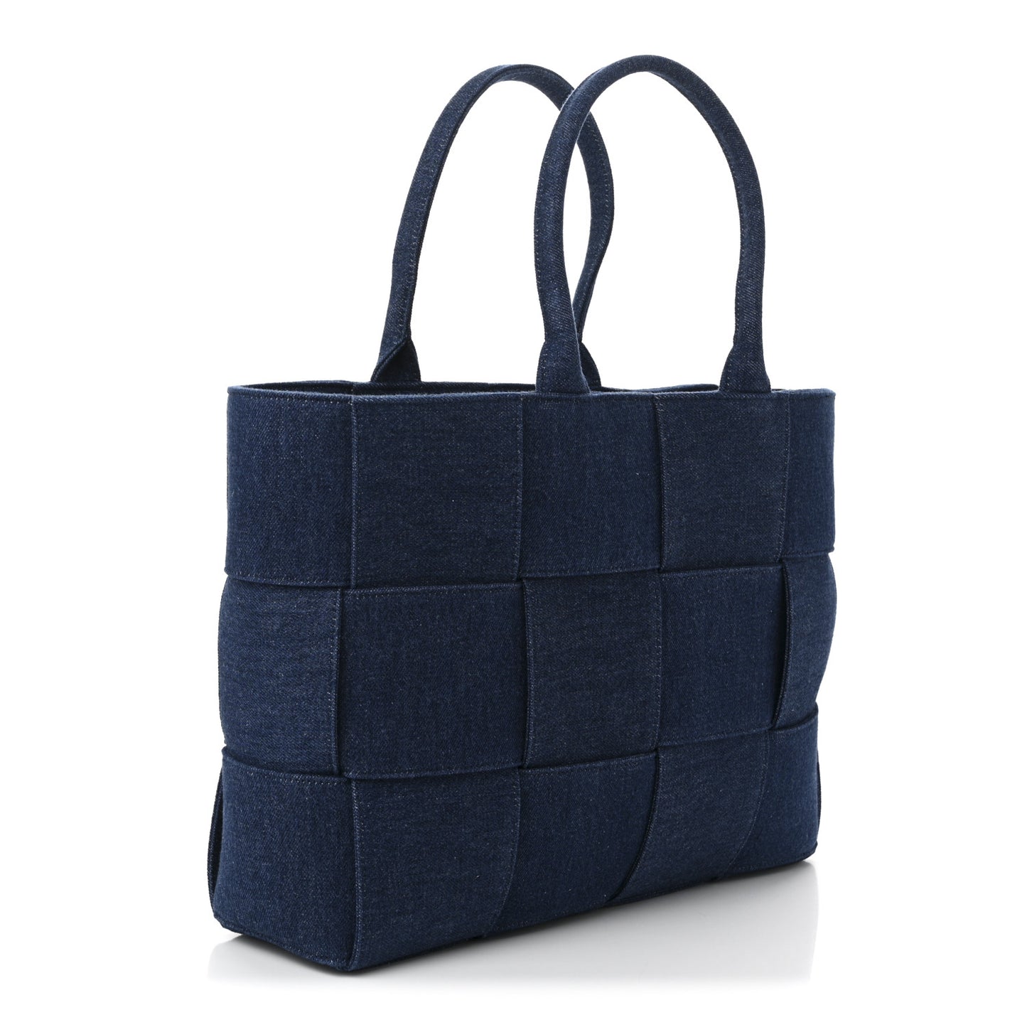 Denim Maxi Intrecciato Mens Arco Tote