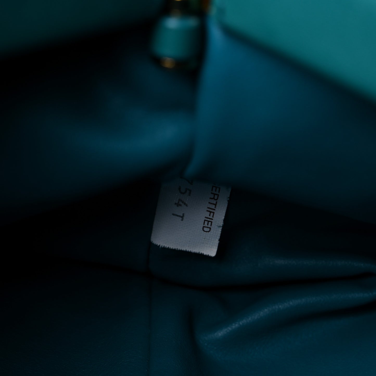 Calfskin The Pouch Chain Mallard
