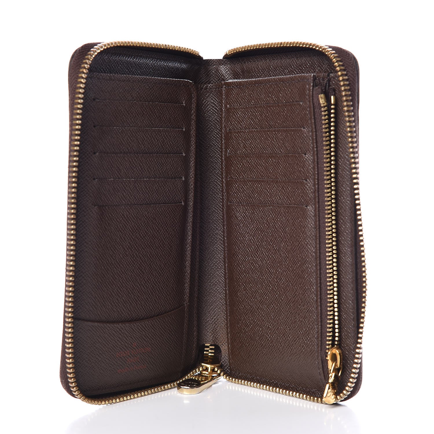 Louis Vuitton Damier Ebene Zippy Compact Wallet 5 of 8