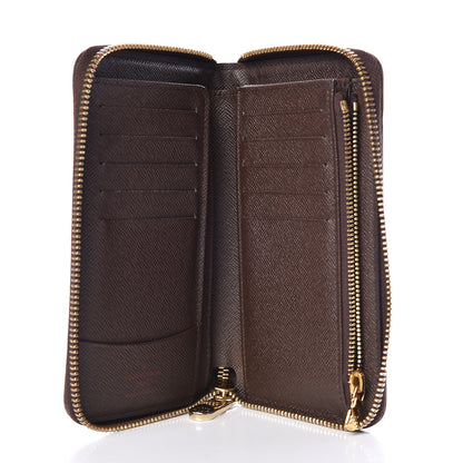 Louis Vuitton Damier Ebene Zippy Compact Wallet 5 of 8