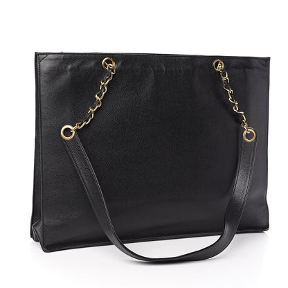 Chanel Caviar CC Shoulder Bag Black 3 of 16