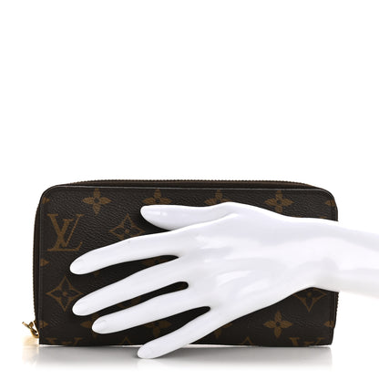 Louis Vuitton Monogram Zippy Wallet Rose Ballerine 2 of 10