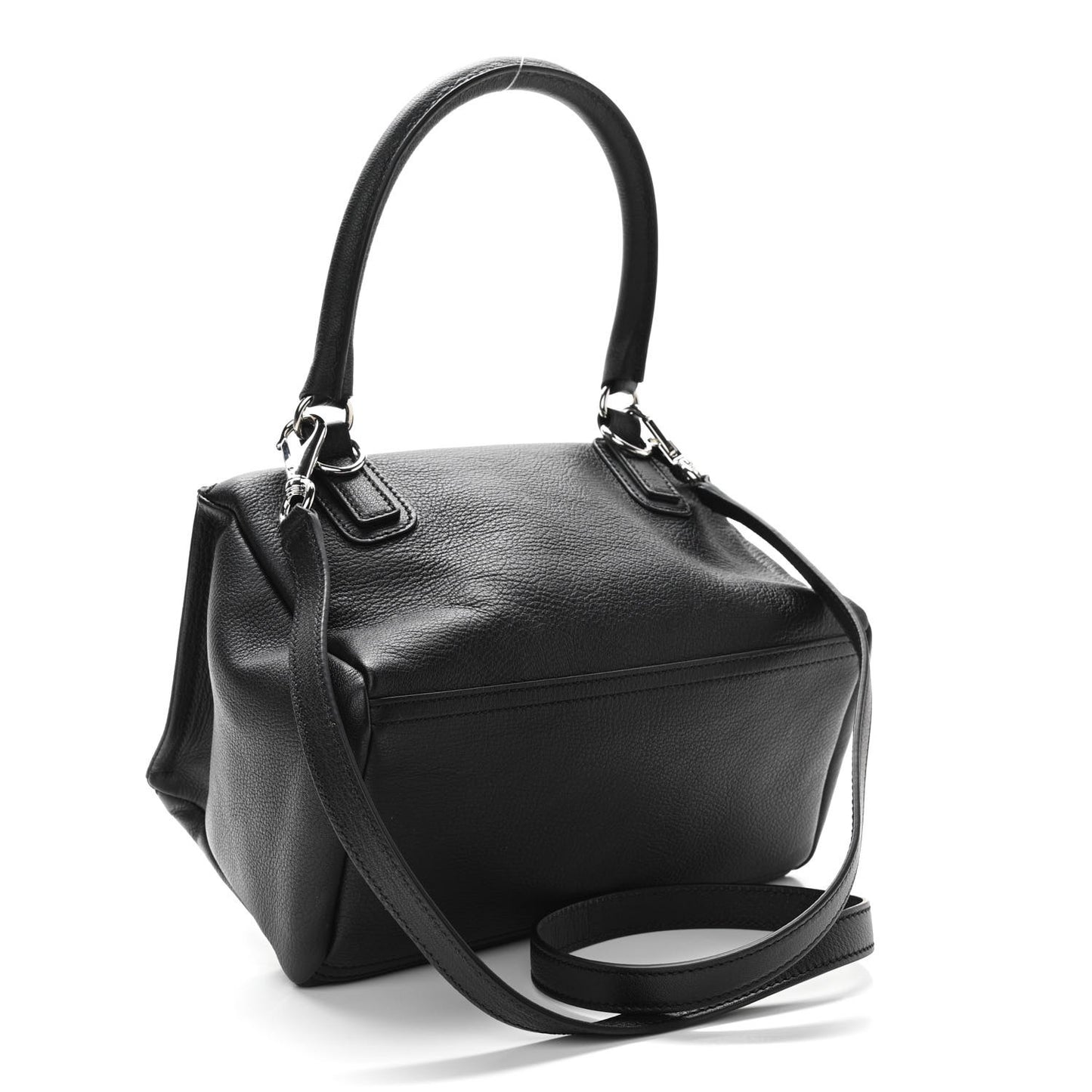 Sugar Goatskin Small Pandora Black
