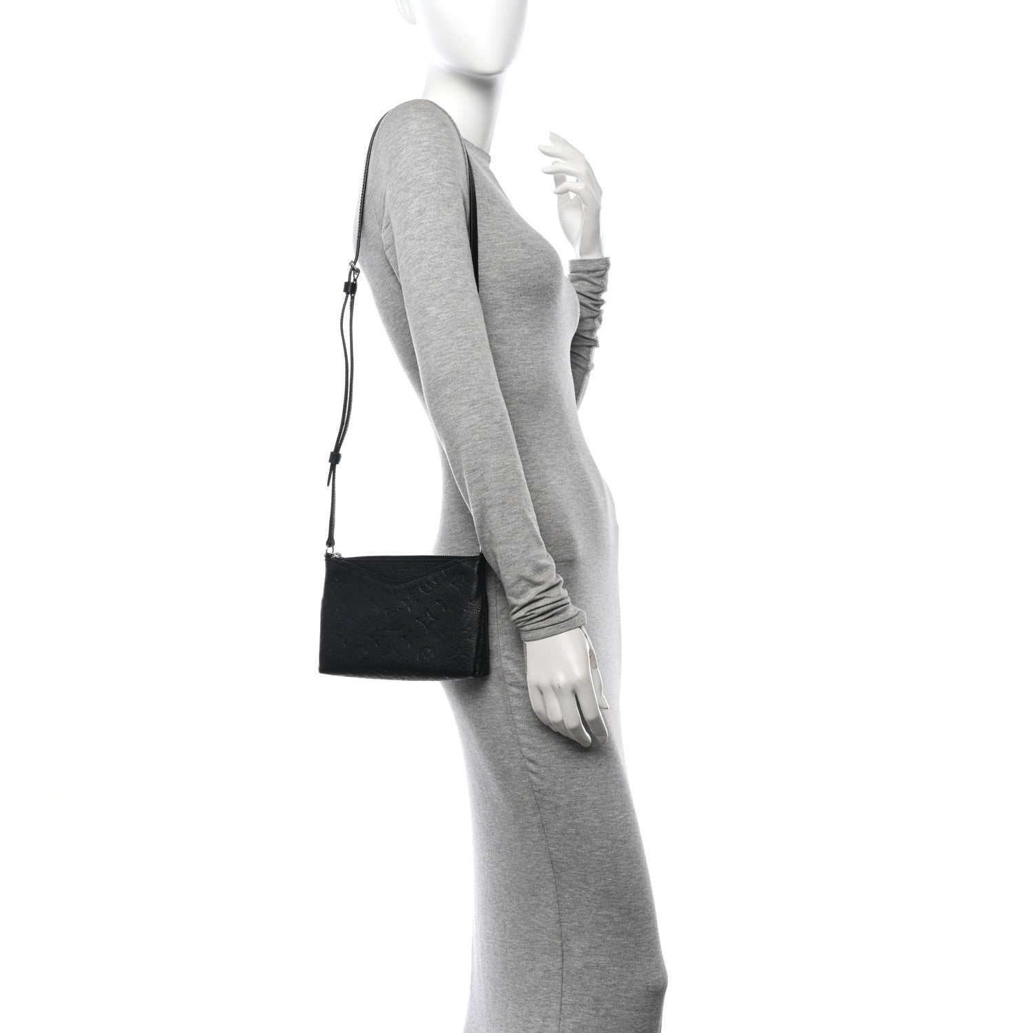 Louis Vuitton Empreinte Pallas Crossbody Black 2 of 10