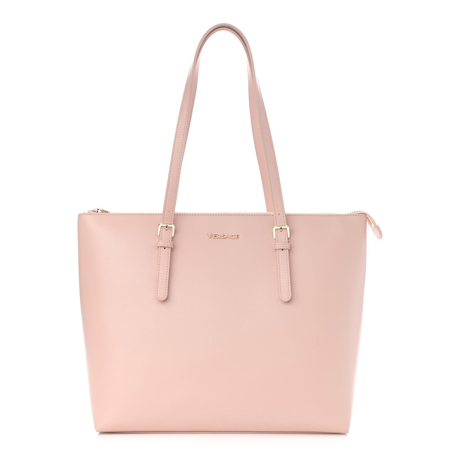 Calfskin Shopping Tote Pink