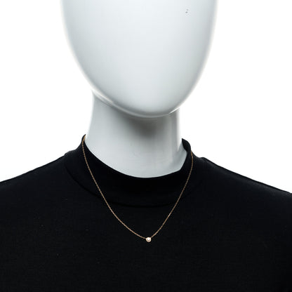 Cartier 18K Pink Gold Diamond SM D'Amour Pendant Necklace 2 of 5