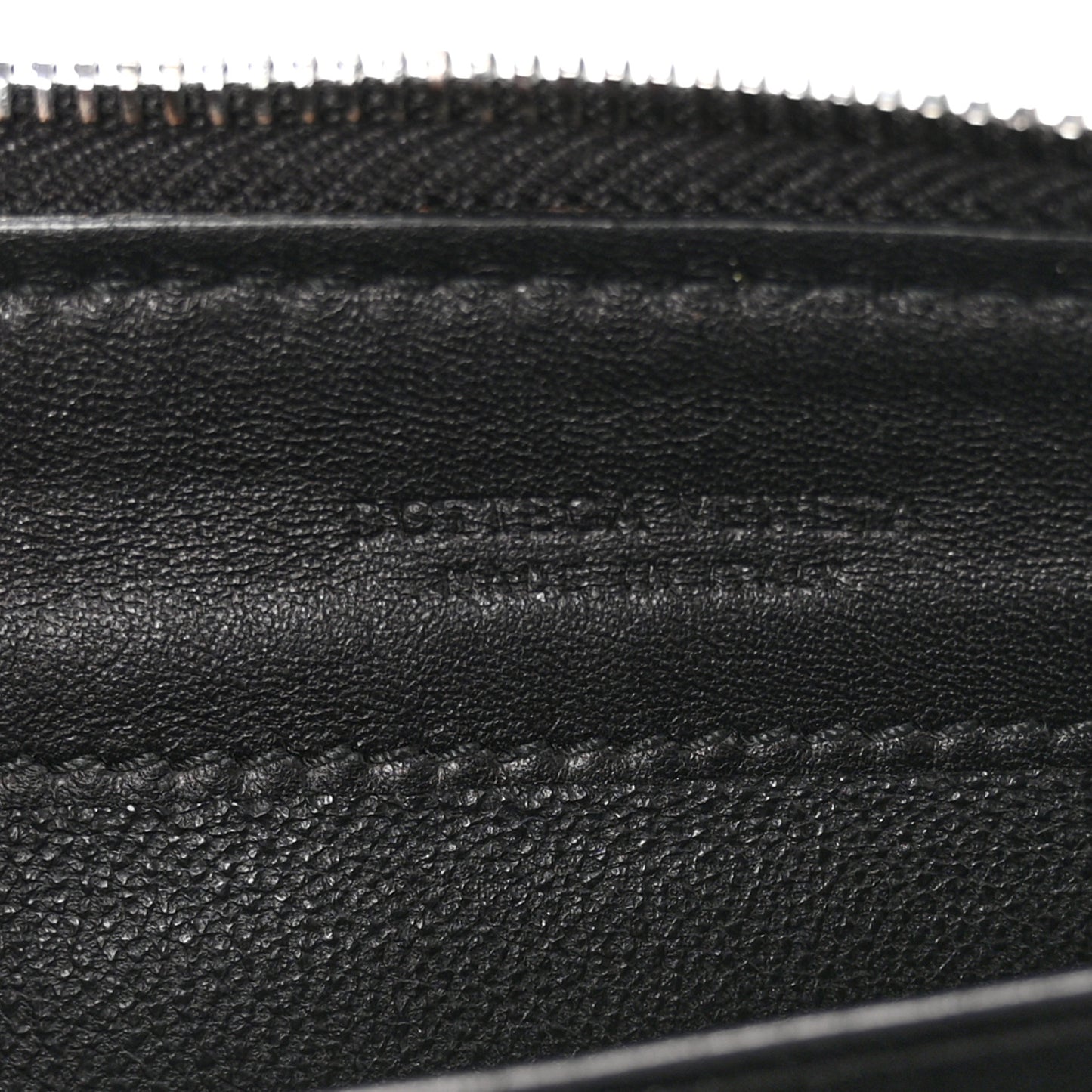 Nappa Intrecciato Wristlet Zip Wallet Brown