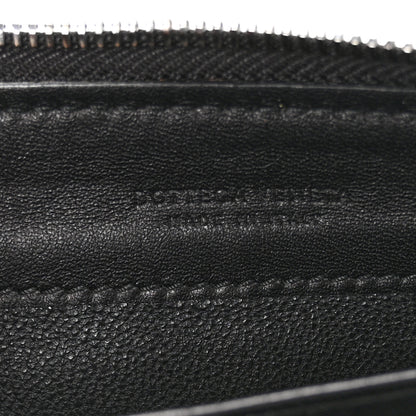 Bottega Veneta Nappa Intrecciato Wristlet Zip Wallet Brown 6 of 9