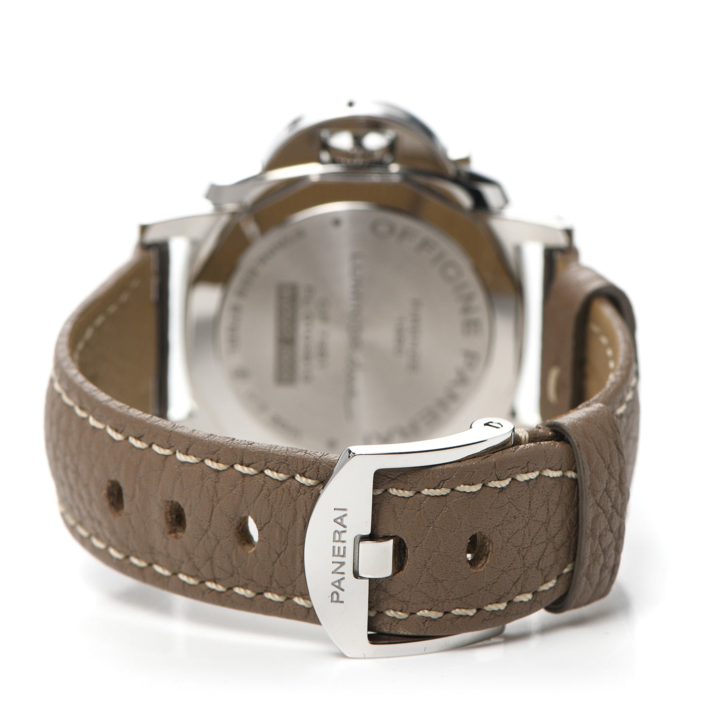 Stainless Steel Calfskin 38mm Luminor Piccolo Due Automatic Watch PAM01043