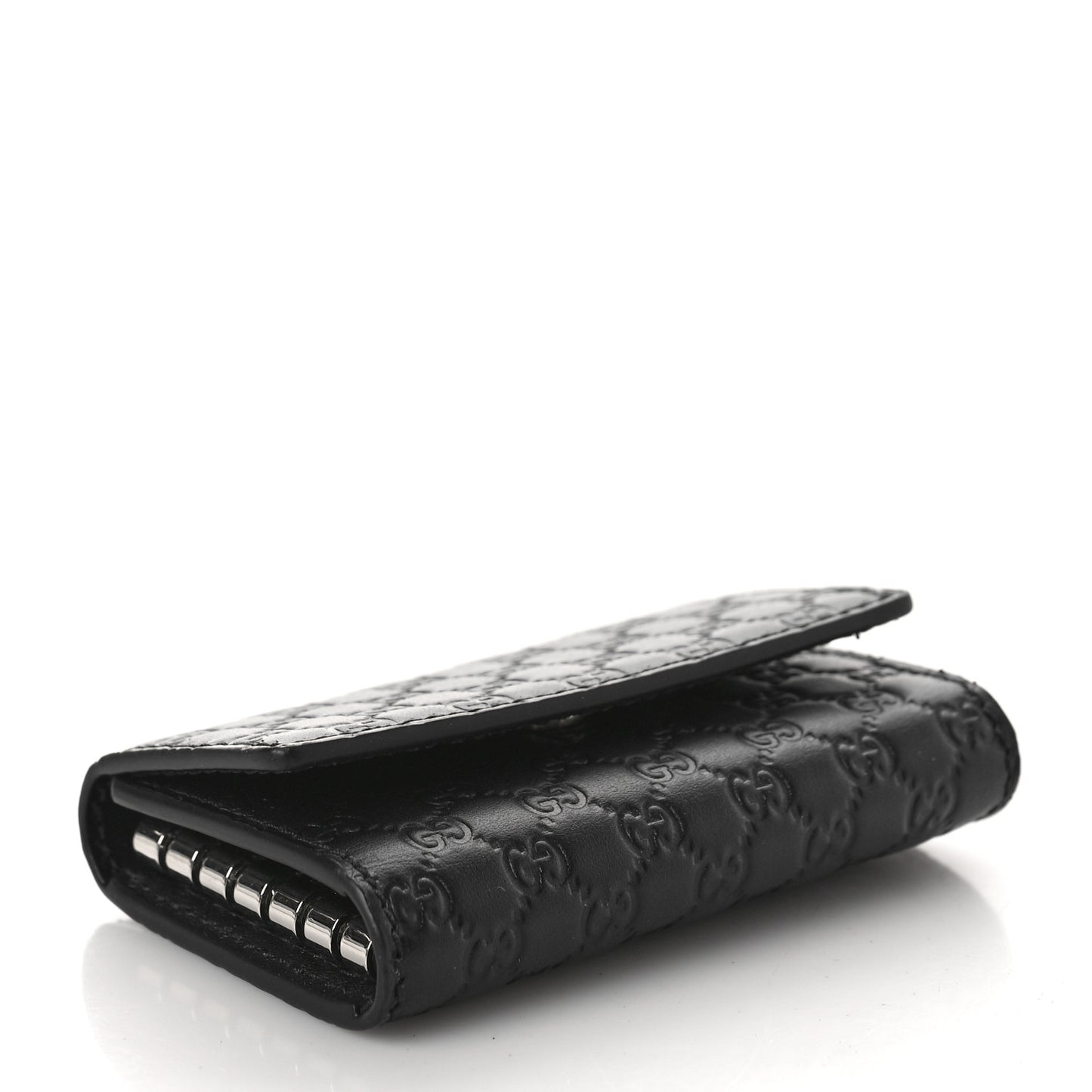 Microguccissima 6 Key Holder Case Black