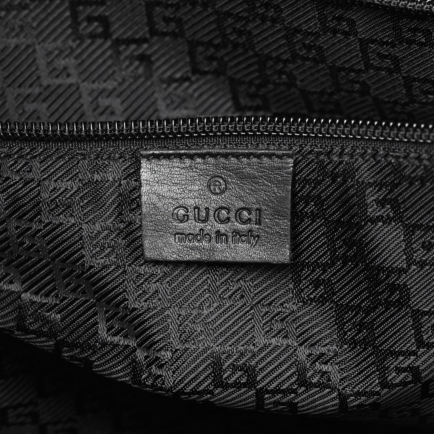 Canvas Vertical Tote Black