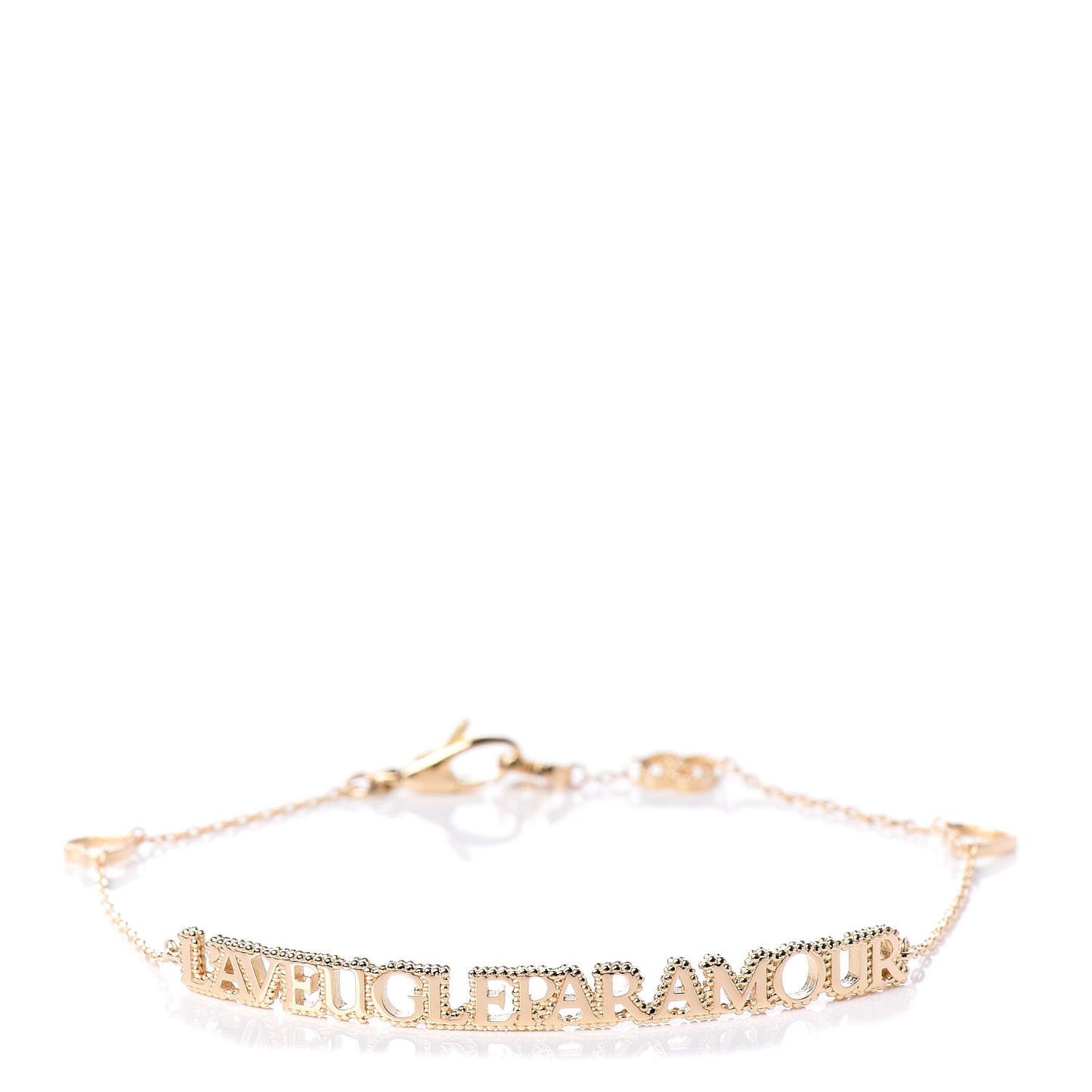 18K Yellow Gold L'Aveugle Par Amour Bracelet
