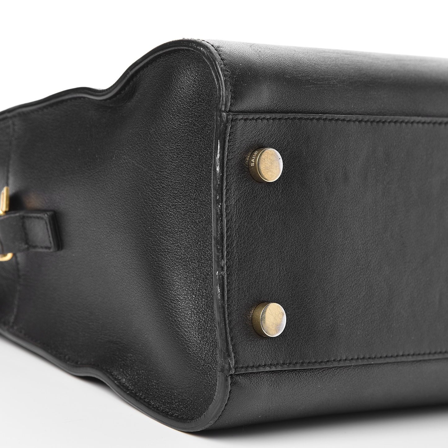 Calfskin Small Monogram Cabas Black