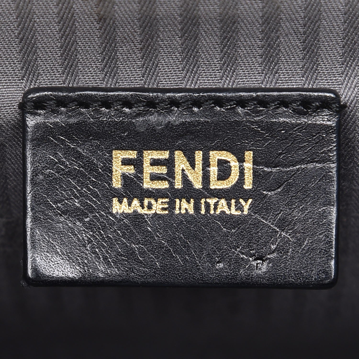 Fendi Vitello Elite Petite 2Jours Tote Grigio Grigio Chiaro 7 of 11
