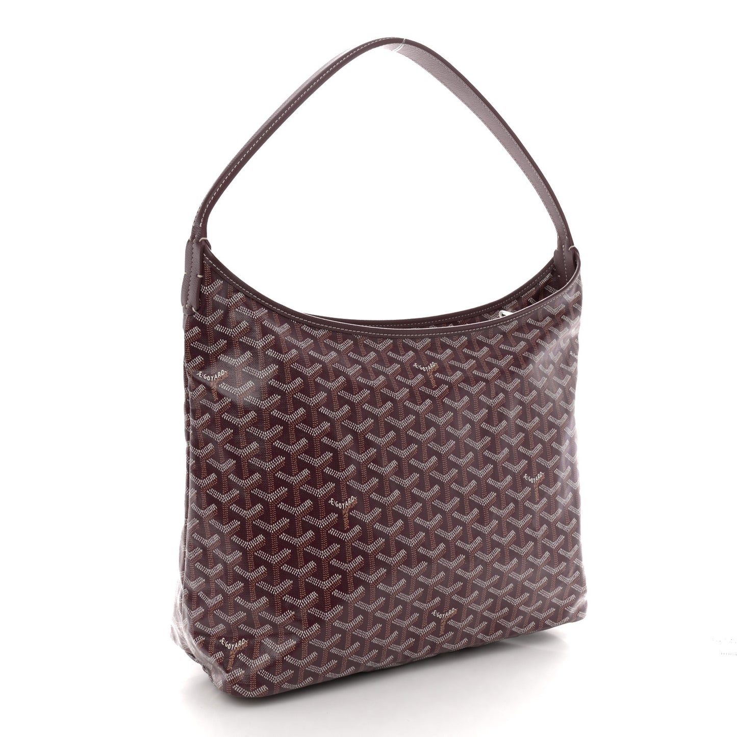 Goyardine Boheme Hobo Burgundy