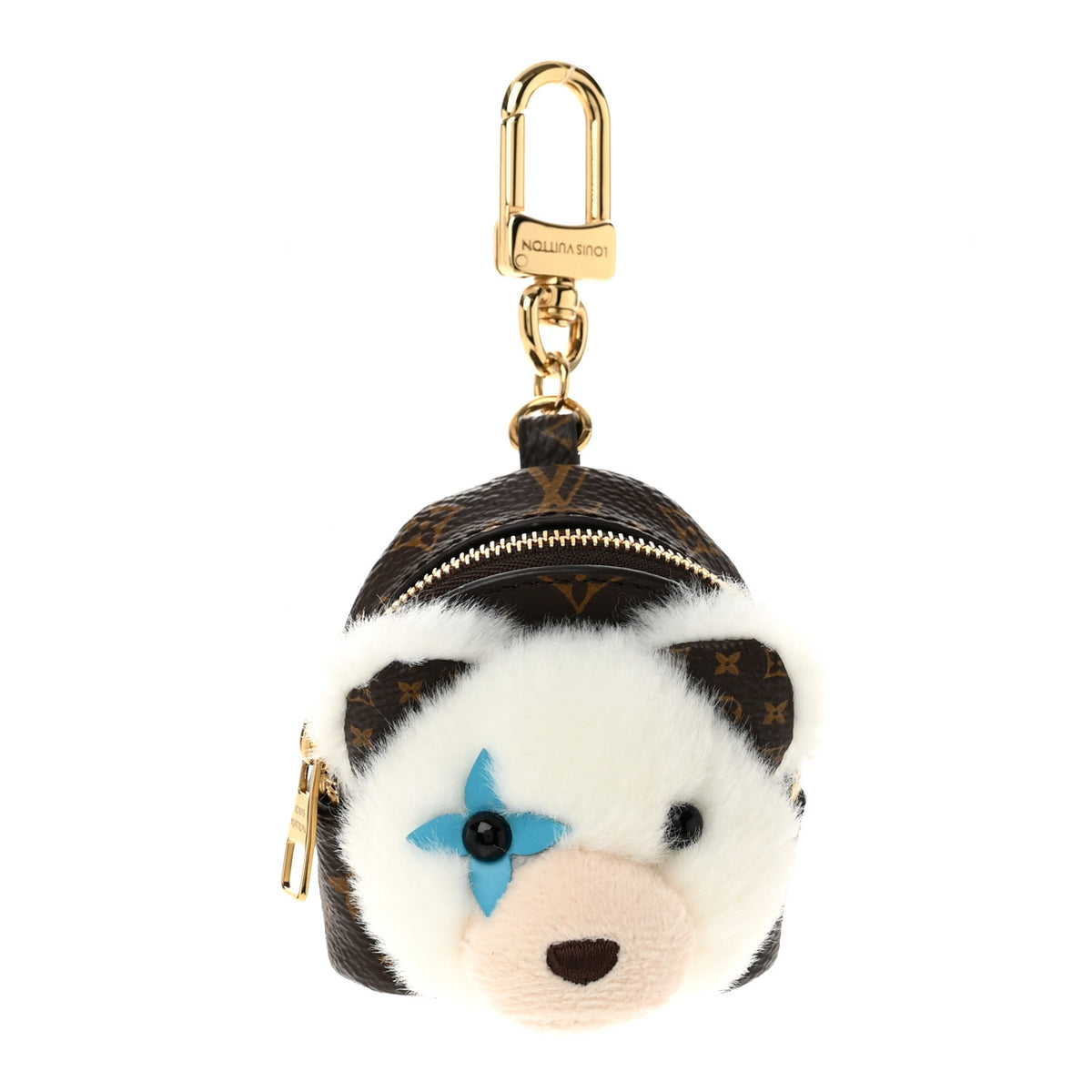 Louis Vuitton LV Monogram Adorable Bear Bag Charm 1 of 6