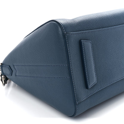 Givenchy Sugar Goatskin Small Antigona Peacock Blue 9 of 10