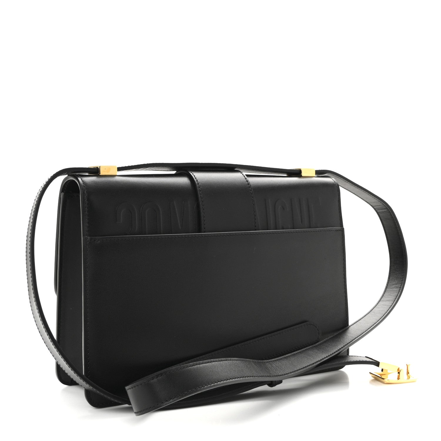 Christian Dior Box Calfskin 30 Montaigne Flap Bag Black 3 of 9