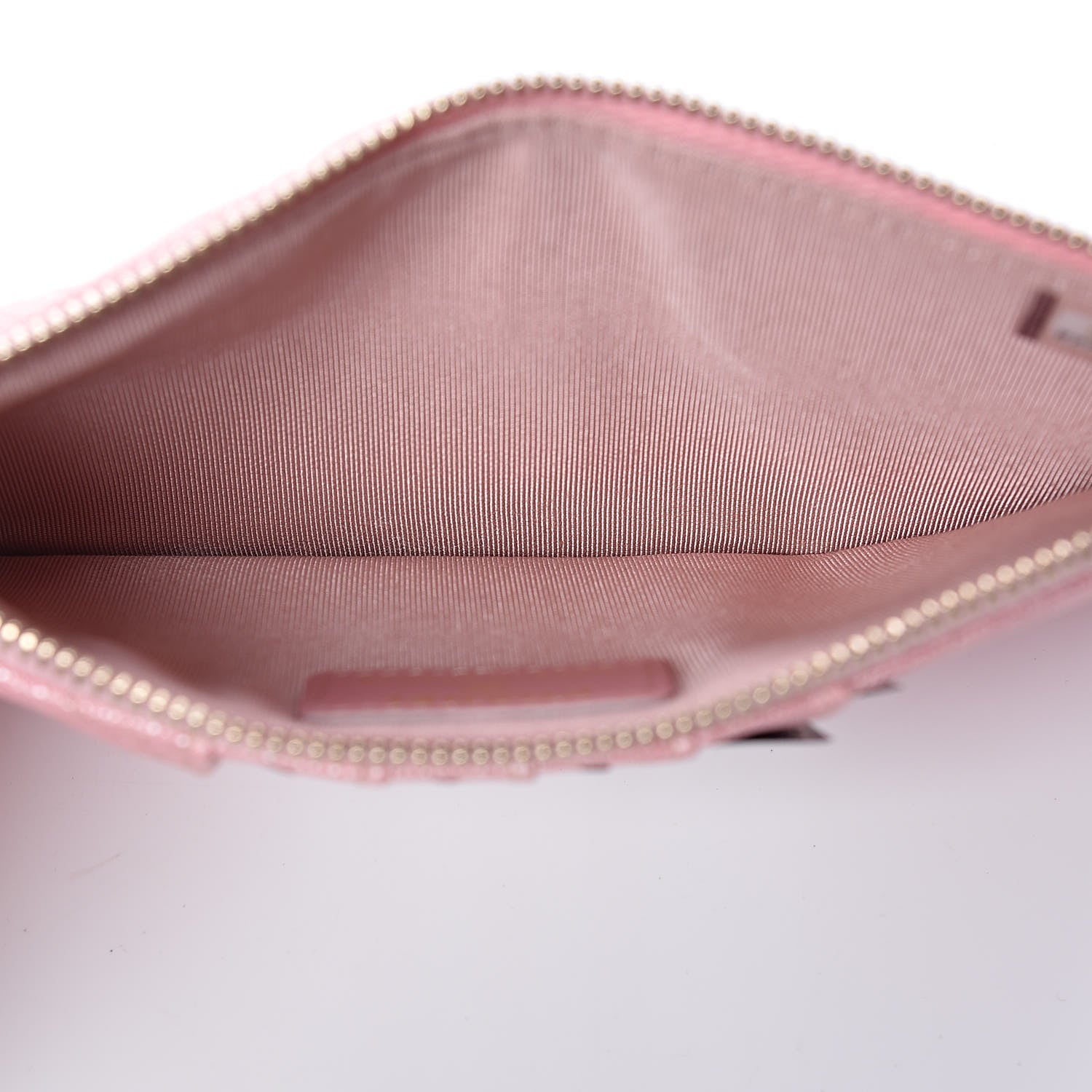 Chanel Iridescent Caviar Quilted Classic iPhone Pouch Rose Pink 5 of 8