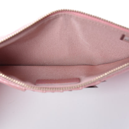 Chanel Iridescent Caviar Quilted Classic iPhone Pouch Rose Pink 5 of 8