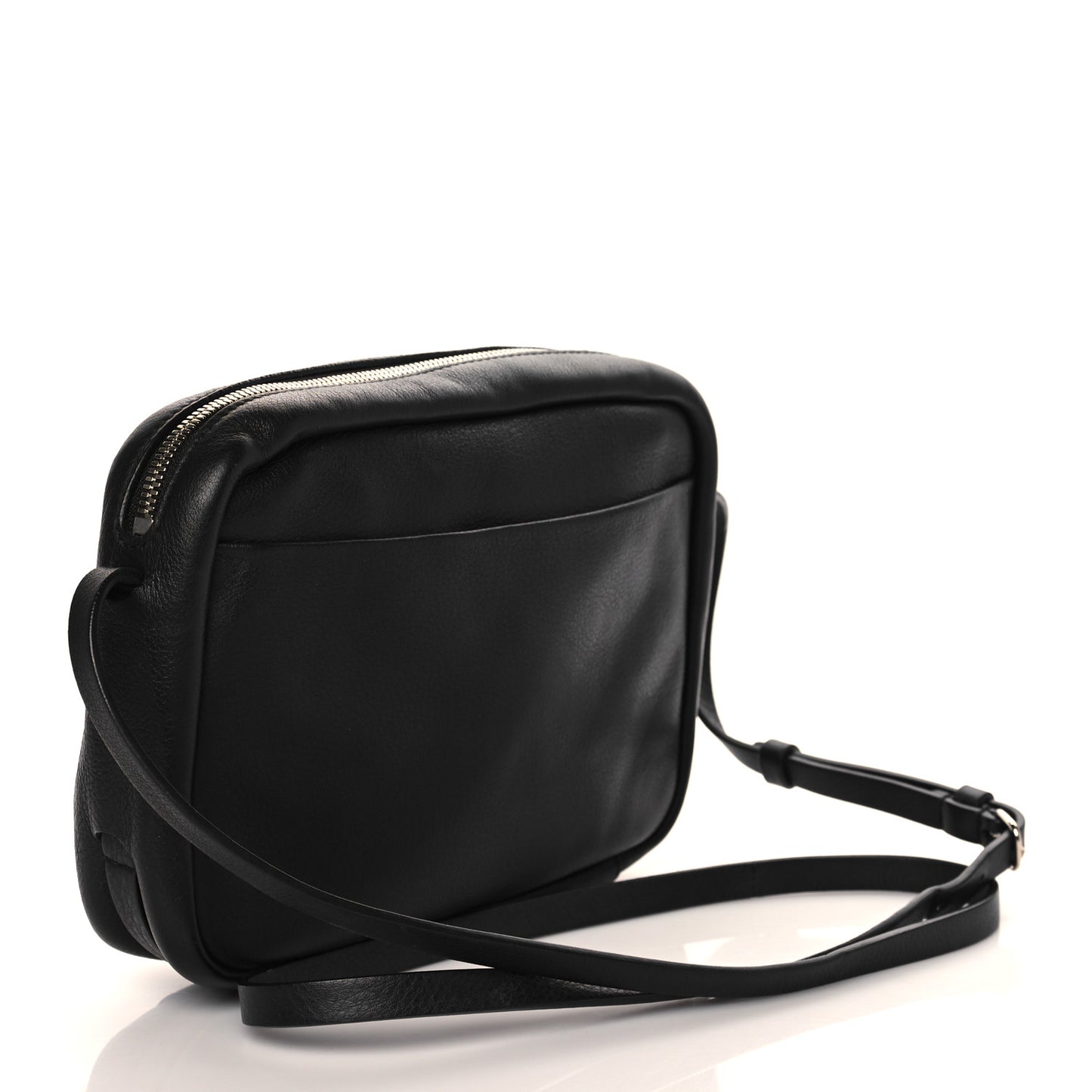 Calfskin Logo S Everyday Camera Bag Black