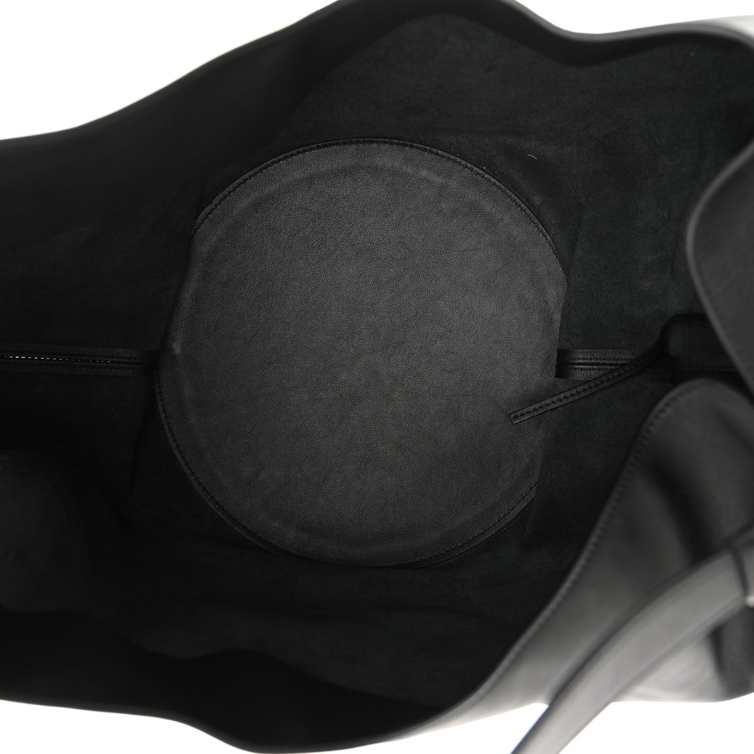 Khaite Calfskin Medium Lotus Tote Black 5 of 11