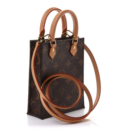 Louis Vuitton Monogram Petit Sac Plat 3 of 10