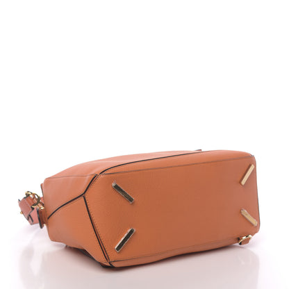 Loewe Calfskin Medium Puzzle Bag Orange 4 of 10