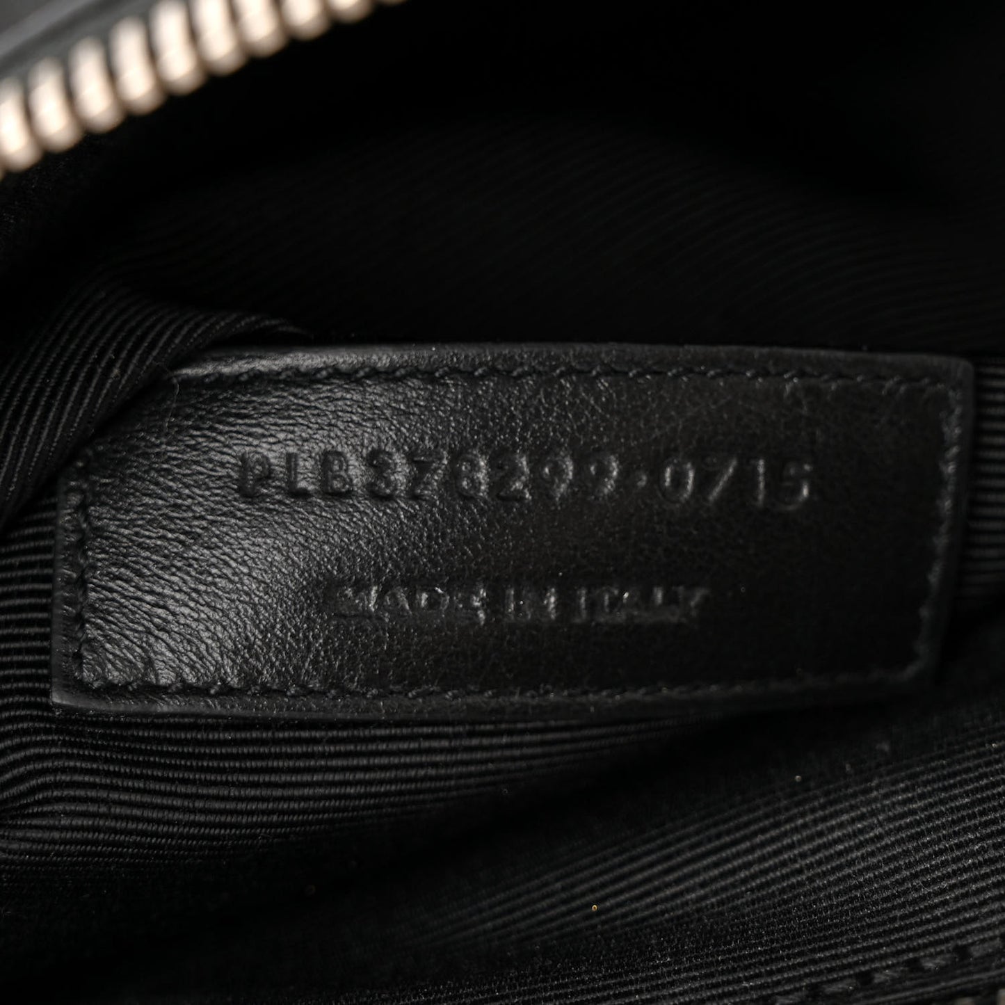 Calfskin Snake Skin Small Sac De Jour Black