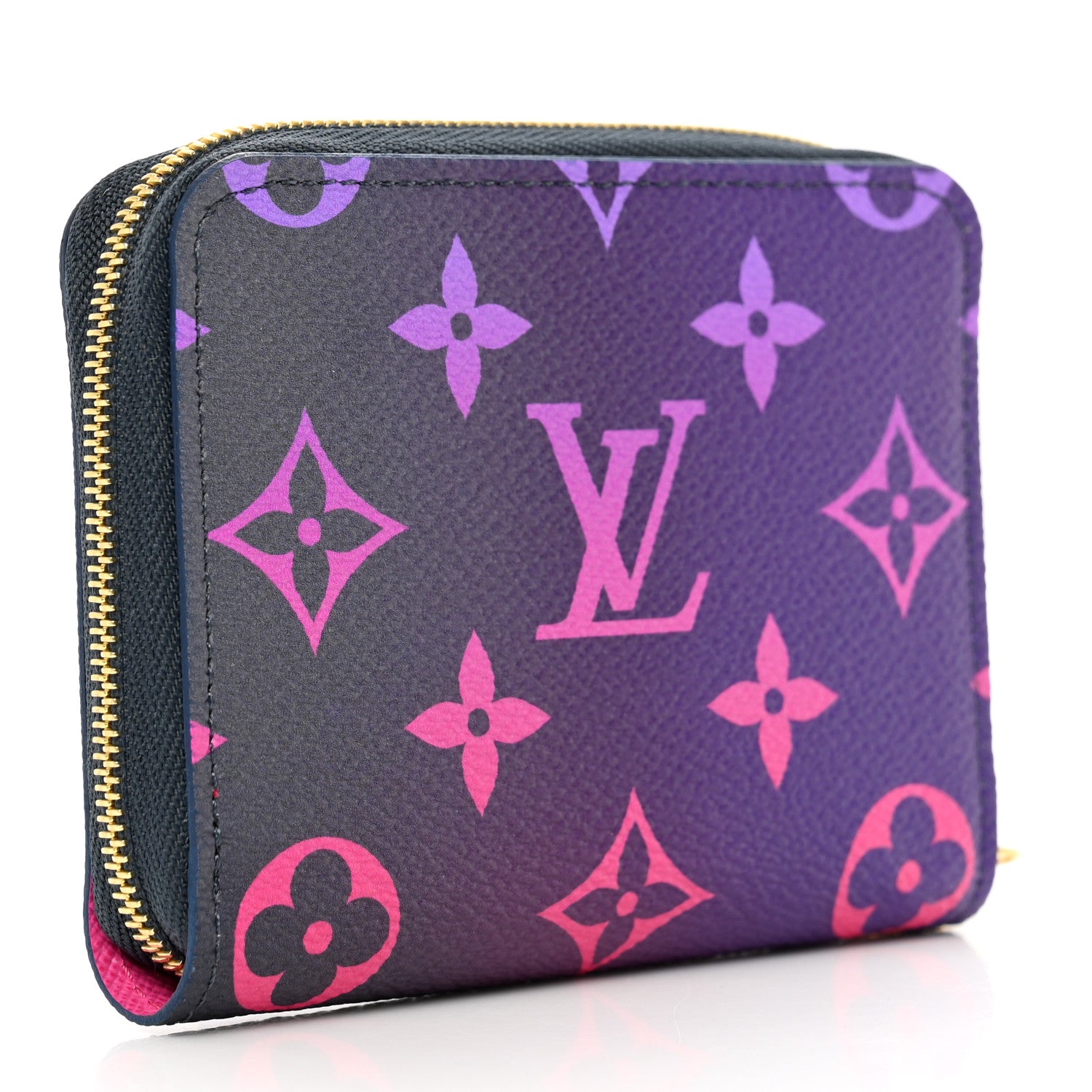 Louis Vuitton Monogram Giant Spring In The City Zippy Coin Purse Midnight Fuchsia 4 of 7