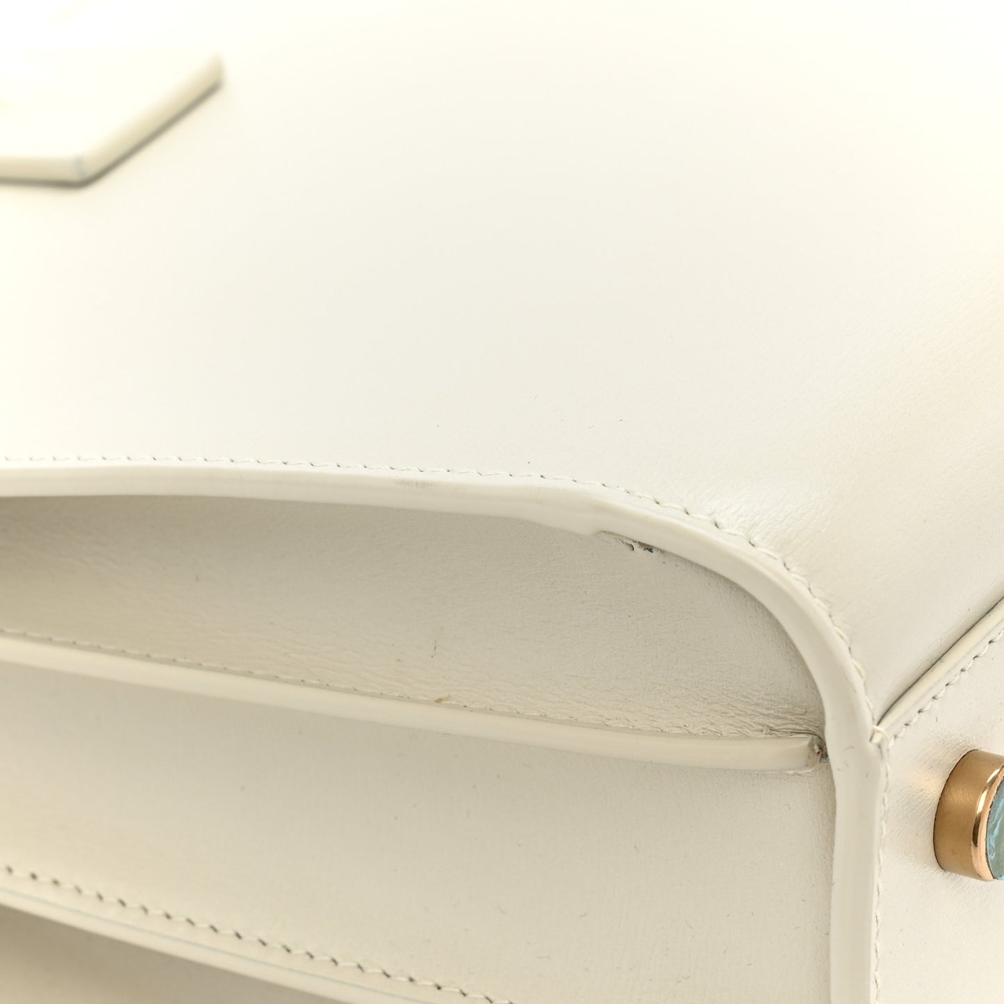 Calfskin Baby Sac De Jour Dove White