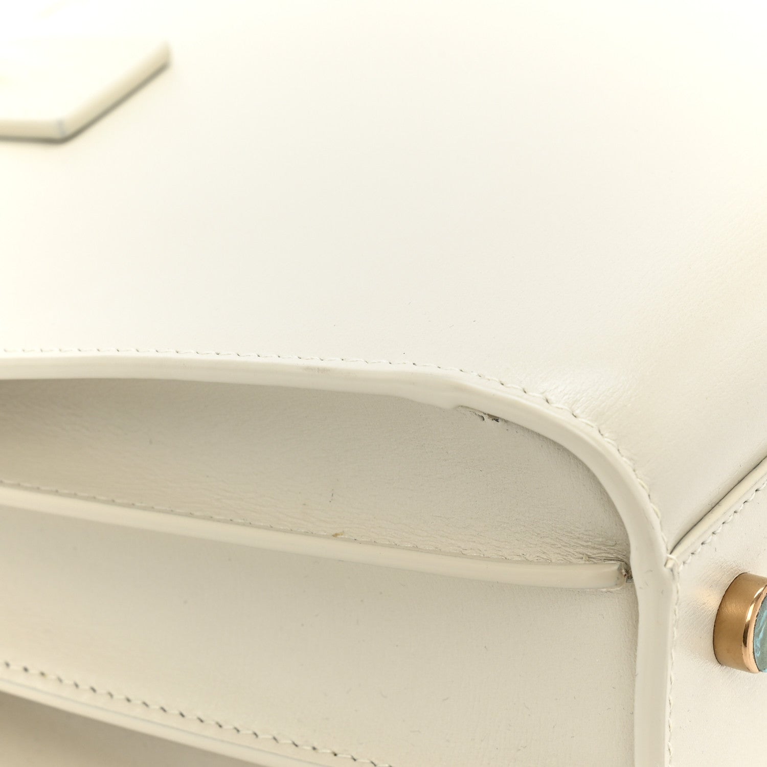 Saint Laurent Calfskin Baby Sac De Jour Dove White 12 of 15