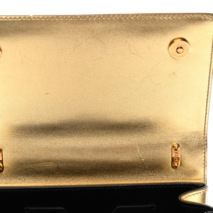 Dolce & Gabbana Metallic Calfskin DG Girls Shoulder Bag Gold 11 of 11