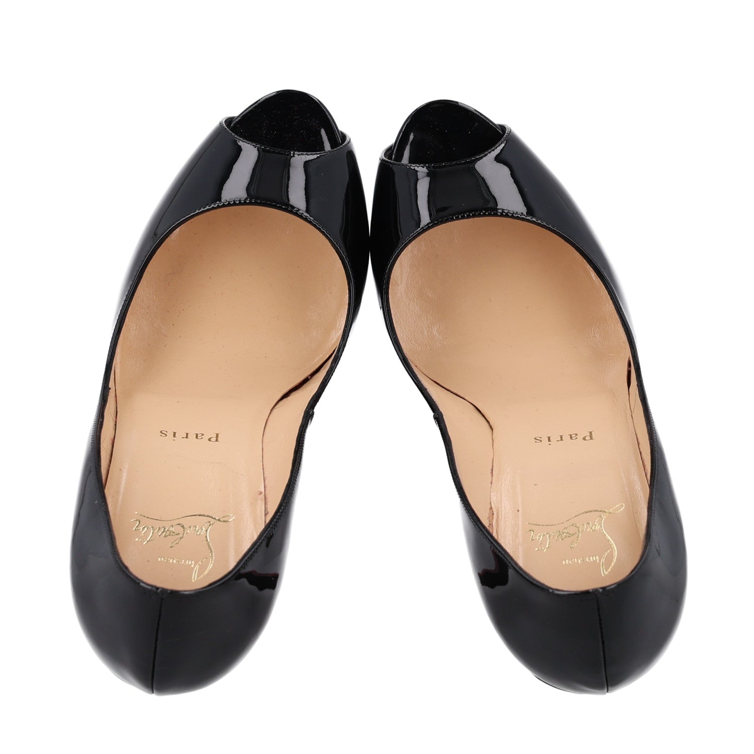 Christian Louboutin Patent Very Prive 120 Pumps 39 Black 2 of 10