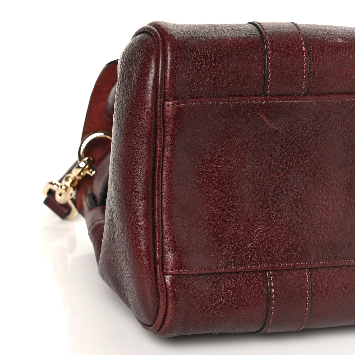 Mulberry Soft Grain Calfskin Small Bayswater Oxblood 7 of 9