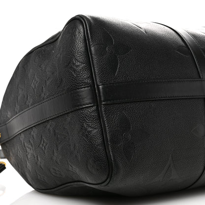 Louis Vuitton Empreinte Monogram Giant Keepall Bandouliere 45 Black 7 of 13