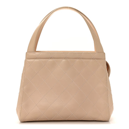 Chanel Calfskin Quilted Small Shopper Pink 1 of 11