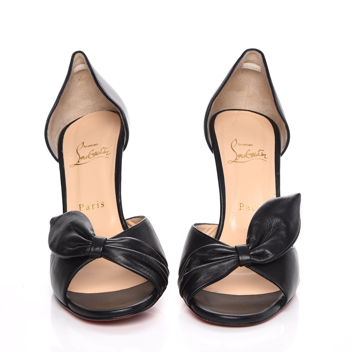 Christian Louboutin Nappa Livree 100 Pumps 39.5 Black 2 of 15