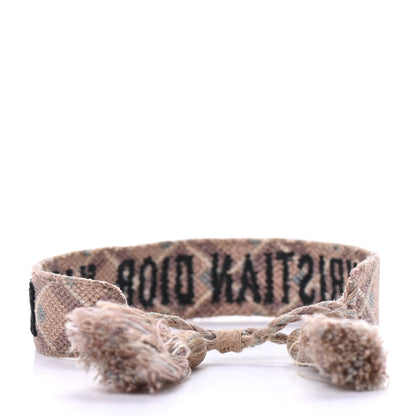 Christian Dior Woven Cotton J'Adior Friendship Bracelet 3 of 4