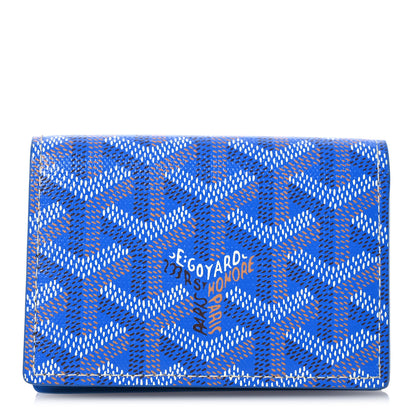Goyard Goyardine Business Card Holder Sky Blue 1 of 6
