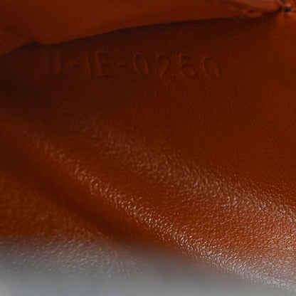 Celine Canvas Triomphe Lambskin Folded Compact Wallet Tan 8 of 8