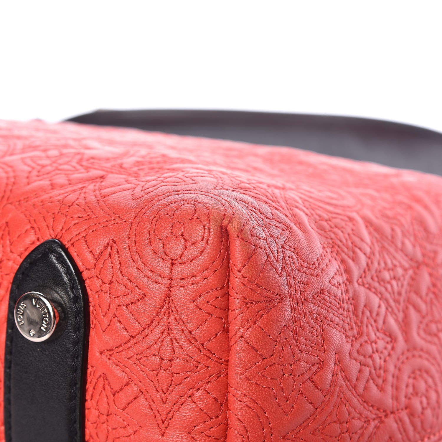 Louis Vuitton Monogram Lambskin Antheia Hobo PM Corail 9 of 10