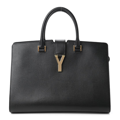 Saint Laurent Textured Calfskin Medium Classic Y Cabas Black 1 of 10