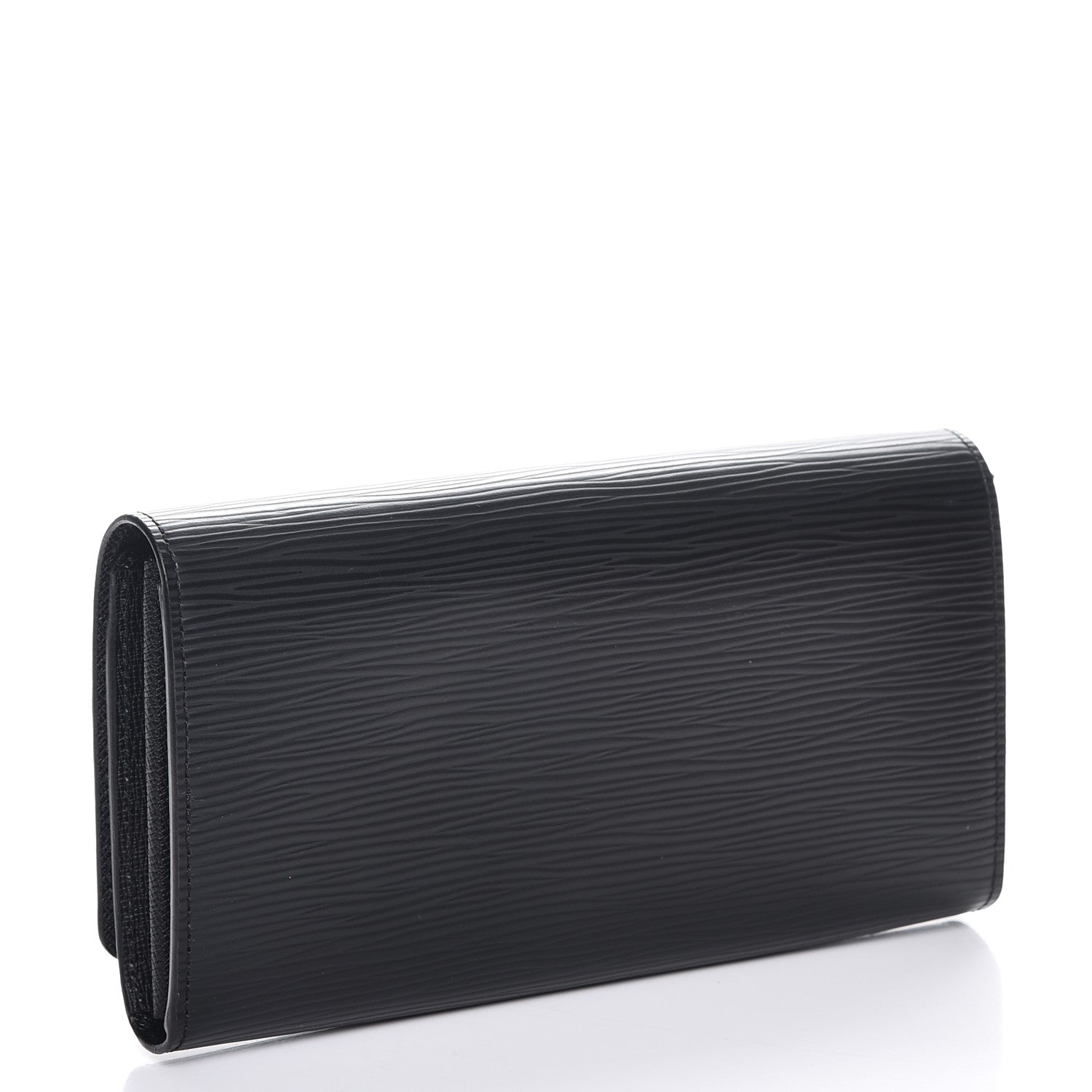 Louis Vuitton Epi Louise Wallet Black 3 of 8