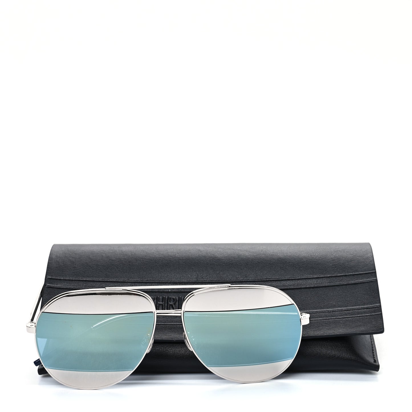 Split 1 Aviator Sunglasses Silver