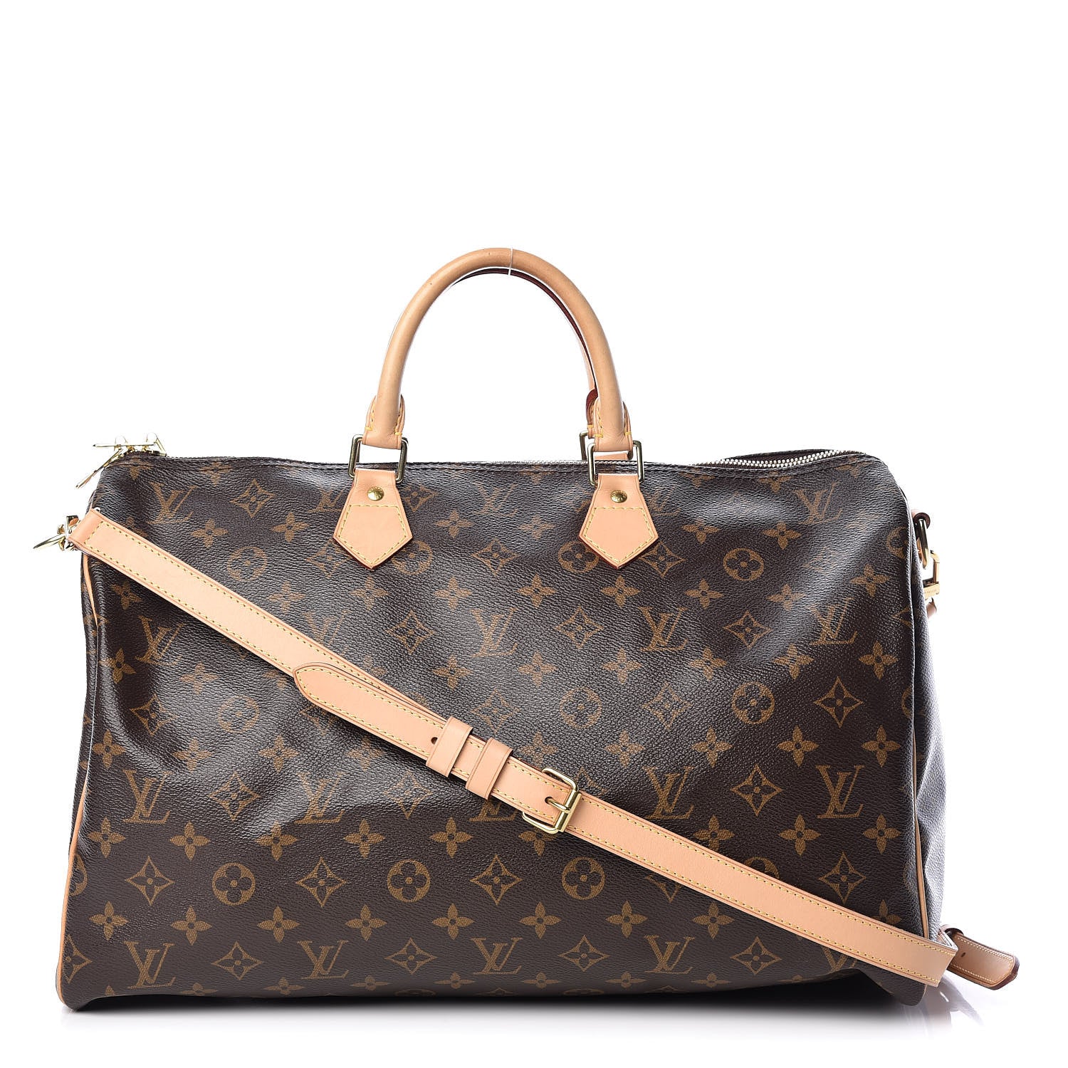 Louis Vuitton Monogram Speedy Bandouliere 40 1 of 10