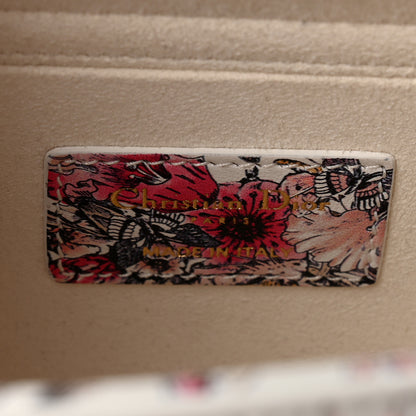 Christian Dior Calfskin Embroidered Butterfly Printed Lady D-Joy Multicolor 6 of 12