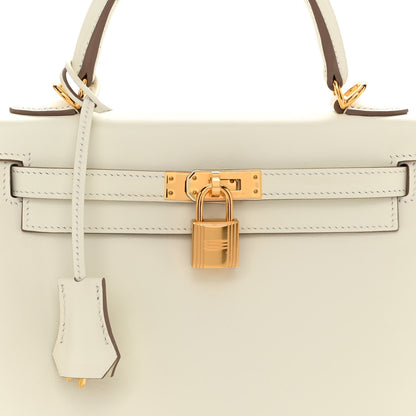 Hermes Swift Kelly Retourne 25 Mushroom 8 of 13