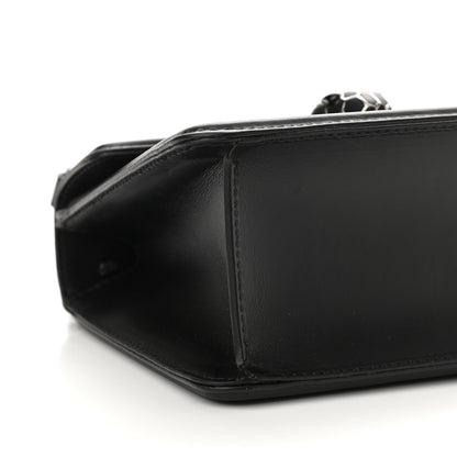 Bulgari Quilted Nappa Smooth Calfskin Serpenti Forever Diamond Blast Shoulder Bag Black 7 of 9