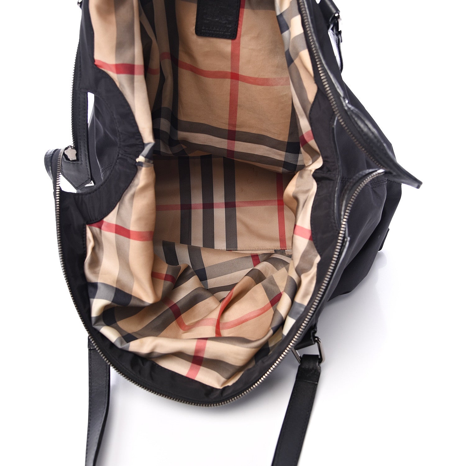 Burberry Nylon Buckleigh Packable Tote Black 4 of 17